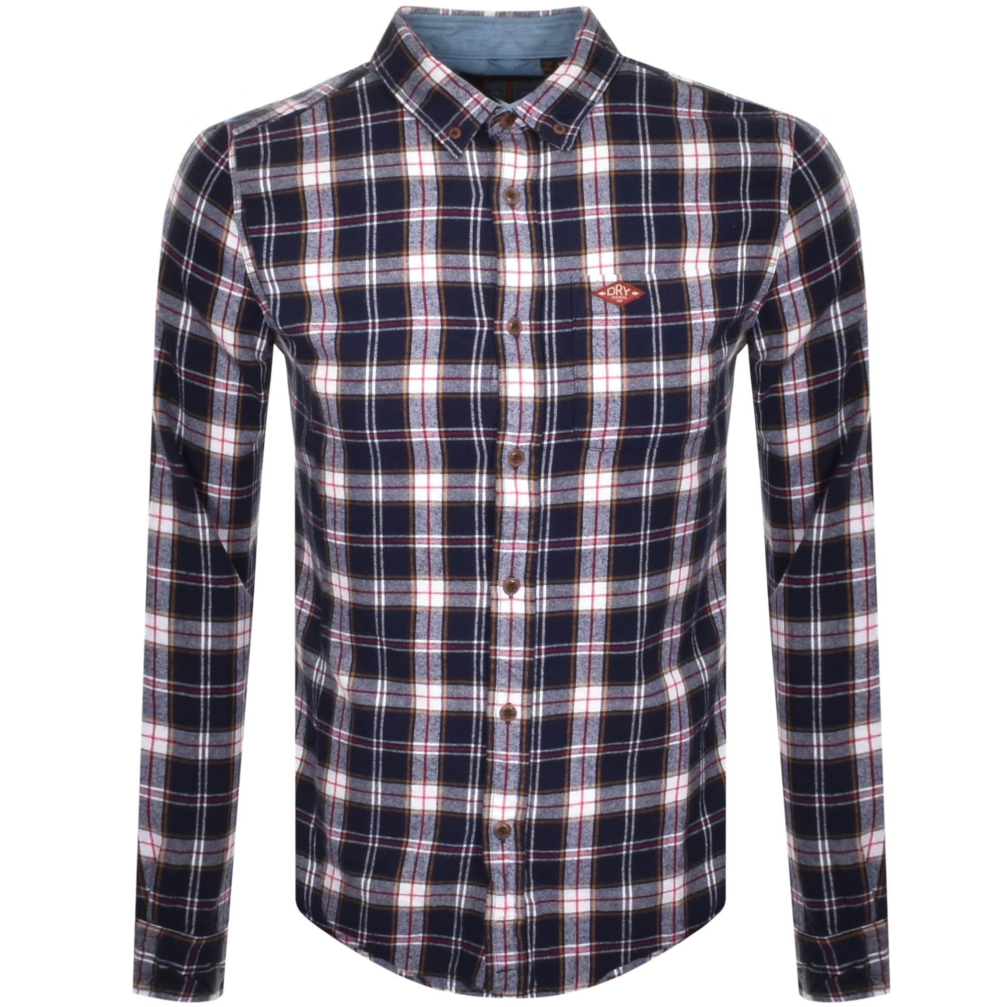Alternative Image for ProductSuperdry Lumberjack Long Sleeved Shirt Navy1